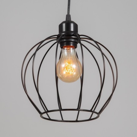Lamp "Amadeo" 1x40W E27 Black 21x21x70cm-2
