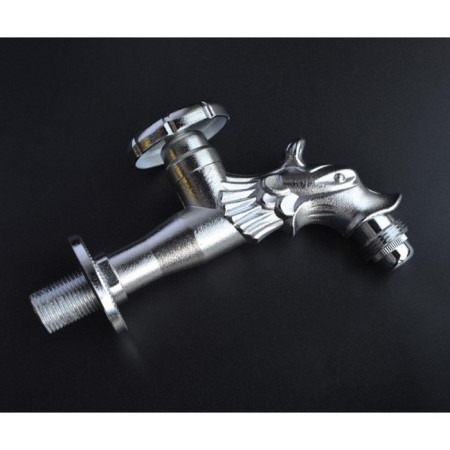 Bronze de Luxe 21601 tap for one water, nozzle, valve, brass, chrome/gloss-2