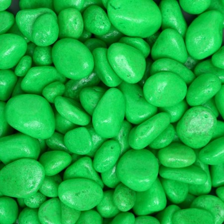 The soil is decorative, fluorescent, green, fr. 5-10 mm, 350 g-2