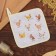 Group of the share "Chicken" 17x17 cm, 35% HL, 65% PE, Vatin 250 g/m2