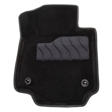 3D mats for Toyota RAV4, V, (XA50), manual transmission, 2019-n, black, set-1