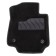 3D mats for Toyota RAV4, V, (XA50), manual transmission, 2019-n, black, set