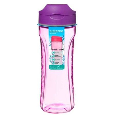Sistema, Tripan water bottle, 600 ml, mix color