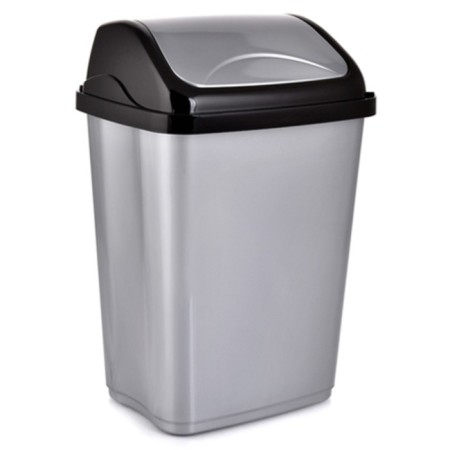 Garbage tank plastic Vittorio Dustbin Hobbylife, Swan cover, 35 l, mix-1