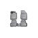 3D mats in the Renault Duster 2WD salon, 2011-2015, 4 pcs. (polyurethane)