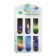 A set of magnetic bookmark for books Calligrata 6 pieces, "Universe", mix
