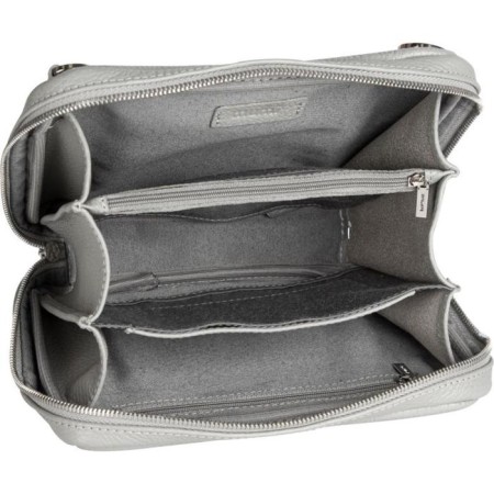 Bag Cross-Bodi with Mumi zipper, gray color-1