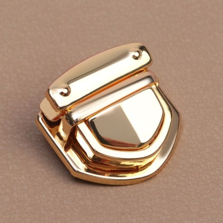 Bag staple, 3.3 × 3 cm, gold color-1
