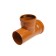 Sewer's tee Flextron, external, d = 110 mm, 90 °,