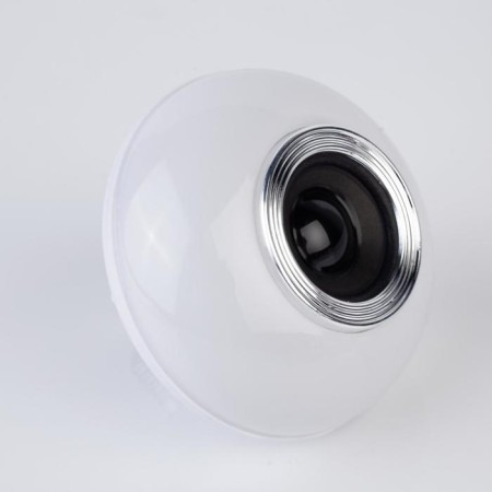 Light device "Light plate" 10 cm, E27, speaker, remote control, glow RGBW-5