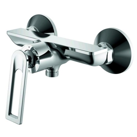 Shower mixer Rush Palm PL2530-63, single-leaf, mounted in the wall, chrome
