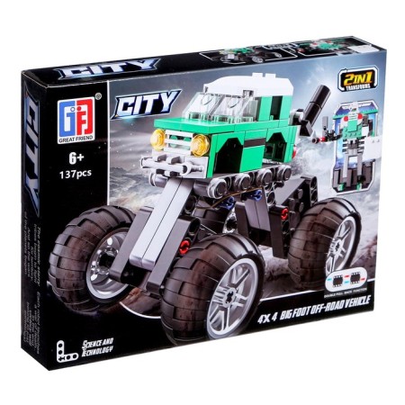 The designer inertial "SUV", 2 assembly options, 137 parts-3