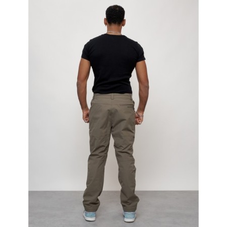 Sports male winter, size 48, brown color-3