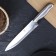 Kitchen knife "metallic", blade 22.5 cm, silver color