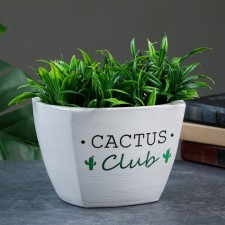 Kashpo cactus white 2.2 l