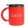 Thermal circle, 450 ml, Love campaign, retains heat 2 hours, red