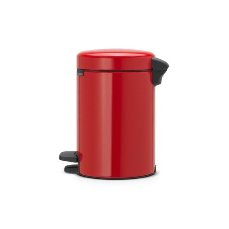 Brabantia Newcon bucket, plastic inner bucket, with a pedal, flame red color, 3 liters-1