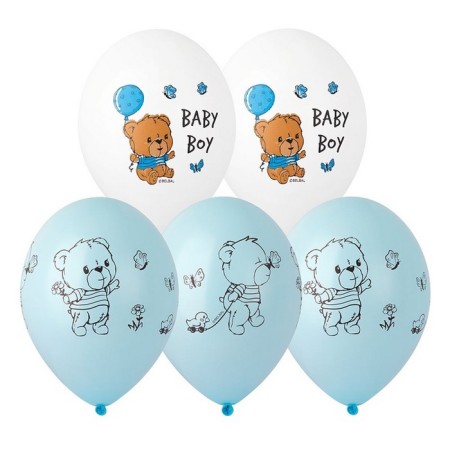 Latex ball 14 "Bear baby", set 25 pcs.