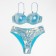 Separate Minaku swimsuit, Blue color, rr 48