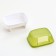A toilet for rodents "Pijon", 10.2 x 7.2 x 7.2 cm, green