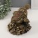 NECK Polystone Bronze "Cash toad with coin on the mountain of coins" 16.2x19x16.5 cm