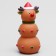 Brying toy "Olenenok 3x" for dogs, 12 x 6 cm