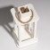 Kashpo Wooden "Lantern", PEAL ROOKE, White, 16 × 16 × 30 cm
