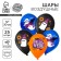 Shar Latex 12 "Ghosts", 25 pcs.