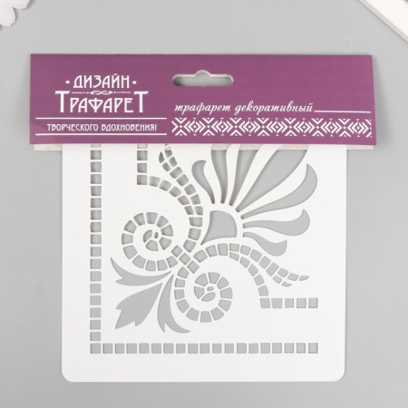 Tile stencil 15x15 cm-2