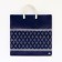Package "Scarf Print", polyethylene, with a plastic pen, 36 x 37 cm, 100 km