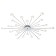 Ceiling lamp Starfall G4x3W