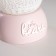 Nightlight "Bear" LED from batteries pink 6x6x10 cm Risalux