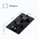 Hon surface Delvento V30N20S011, gas, 2 burners, black