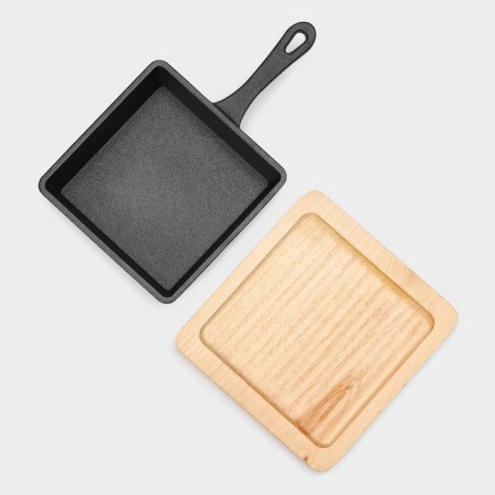 Cast iron pan Magma "Hanoi", 23 × 13.5 × 3.5 cm-4