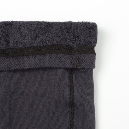 Pantyhose baby terry, dark gray color, height 134-140 cm-2