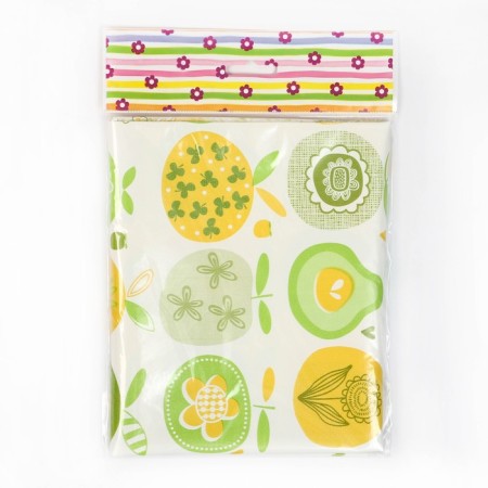 Baby oilcloth "apples", rn. 50x70 cm., WITHOUT-4