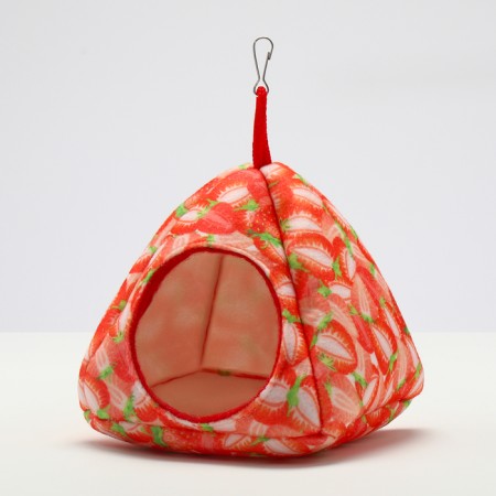 Suspending house-pyramid "Strawberry", 14 x 14 x 14 cm-2