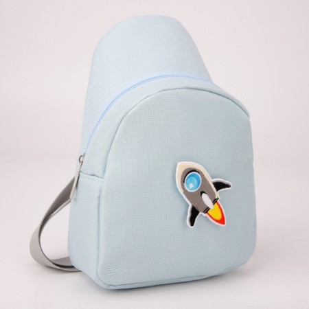 Bag over the shoulder "rocket", textile, with Velcro-3
