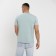 Men's T-shirt Minaku Regular Fit: Aqua Color, Rr. 44