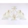 Ceiling chandelier Ambrella Light, Traditional, TR3050, 5HE27, white color, gold