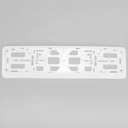 Frame for a car number, book