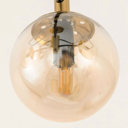 Catilux Catilux chandelier CL143163 54x54x30 cm, 6x40W, E14, brown color-17