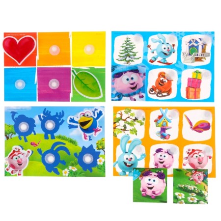 Fun Velcro "Smart Loto", Smeshariki-2