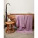 Terry towel "Ethel" Organic Lavender 100x150 cm, 100% cotton, 420g/m2