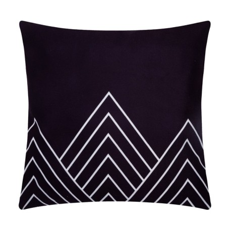Pillowcase decorative Ethel Geometry "Triangles" 40 x 40 cm, velor