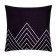 Pillowcase decorative Ethel Geometry "Triangles" 40 x 40 cm, velor