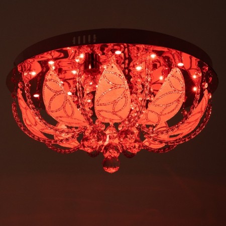 Svetogor chandelier "Moscow" 5x60W E27 LED lighting chrome 50x50cm-8