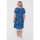 Women's dress, size 62, blue color