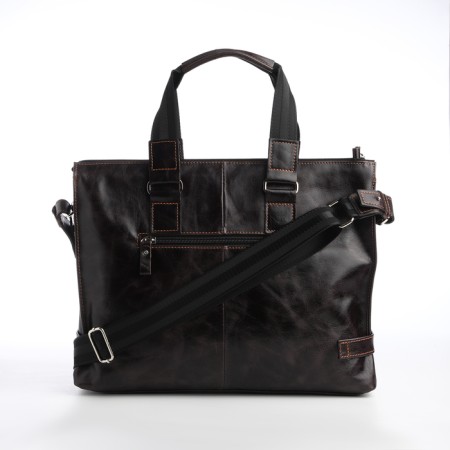 Business Bank, XL Zolo, Lightning Department, external pocket, Cognac color-3