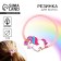 Hair gum "Funny Unicorn", Diam. 3 cm